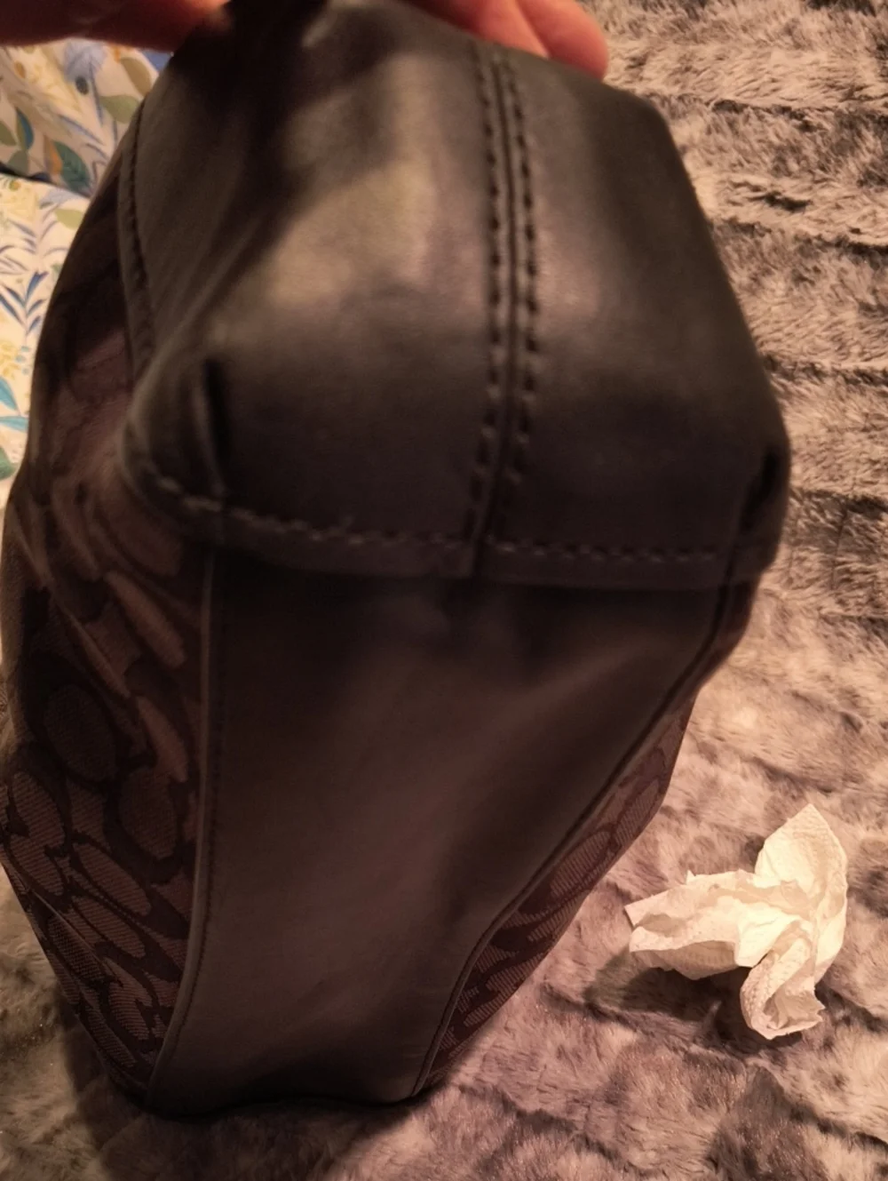 Coach top smooth jacquard